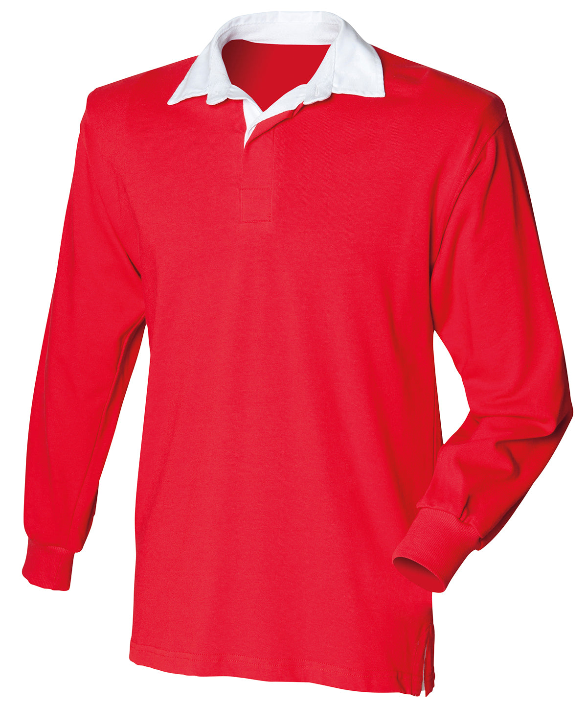 Long Sleeve Plain Rugby Shirt