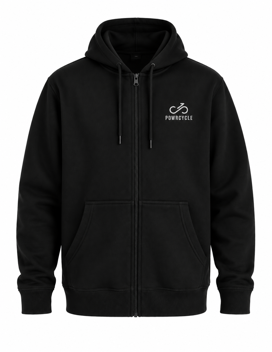 PowrCycle — Sweatshirt com Capuz e Fecho Oficial
