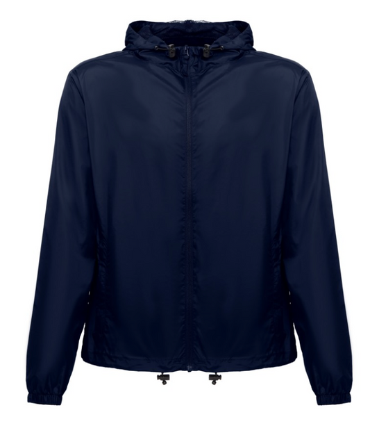 Unisex Lightweight Windbreaker with Lined Hood