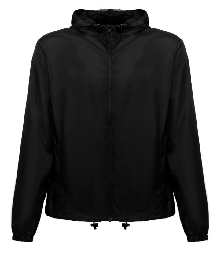 Unisex Lightweight Windbreaker with Lined Hood
