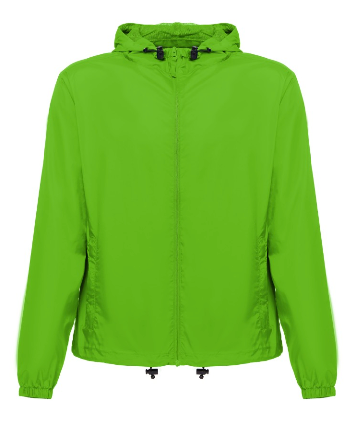 Unisex Lightweight Windbreaker with Lined Hood