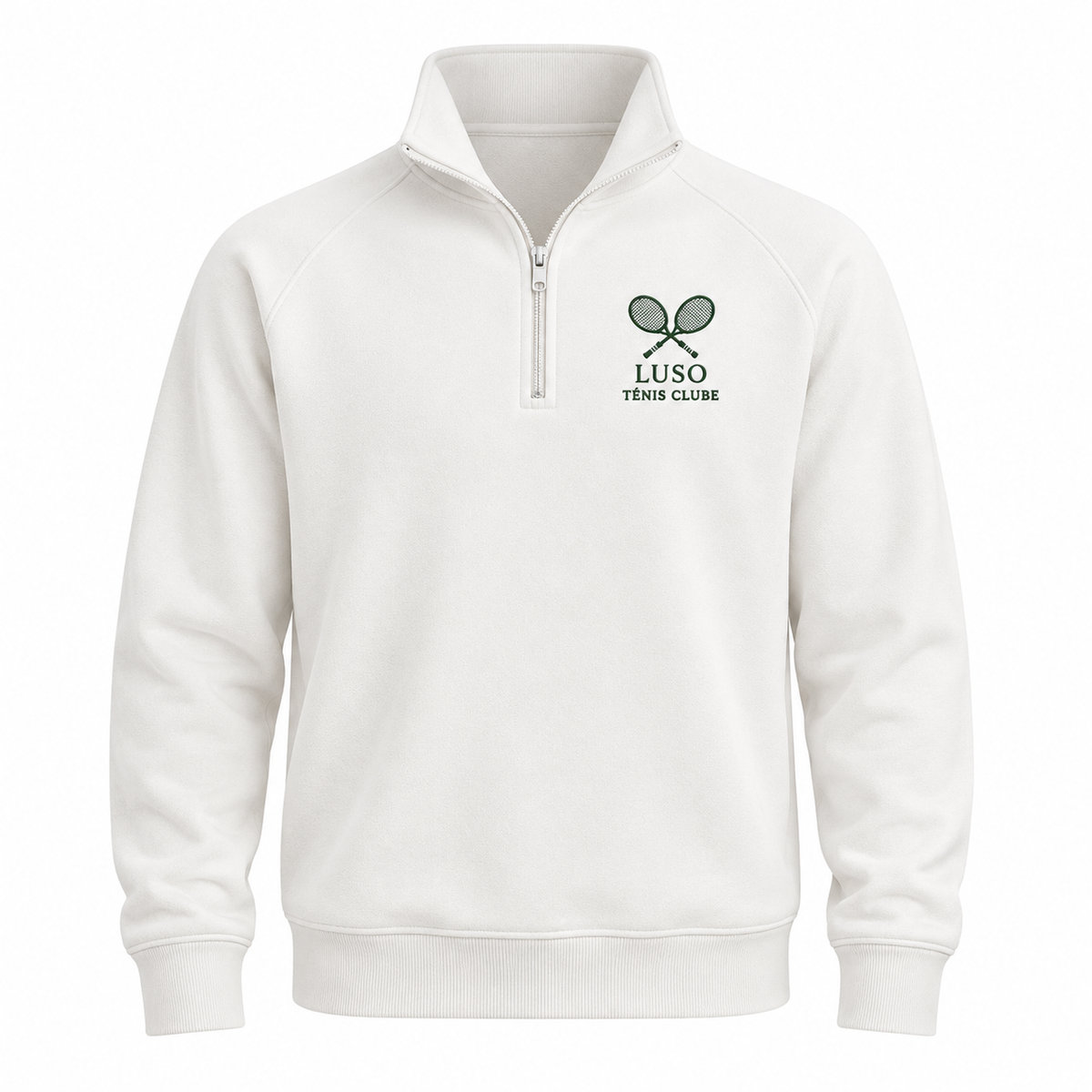Luso Ténis Clube — Sweatshirt Quarter Zip Bordada