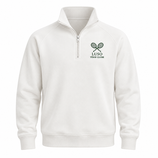 Luso Ténis Clube — Sweatshirt Quarter Zip Bordada