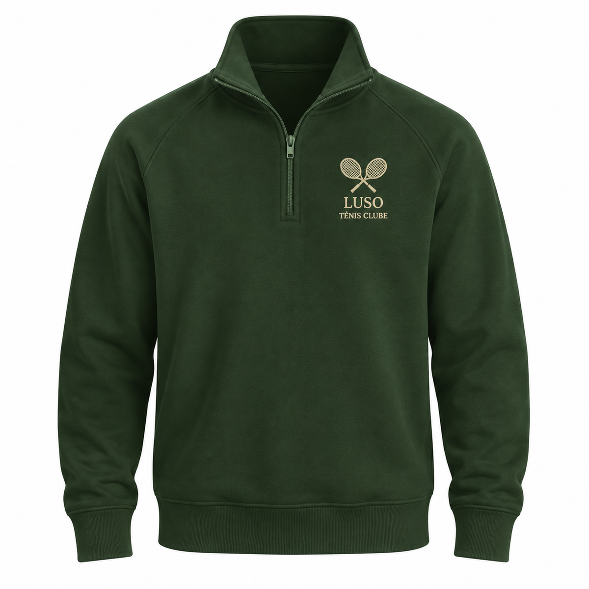 Luso Ténis Clube — Sweatshirt Quarter Zip Bordada