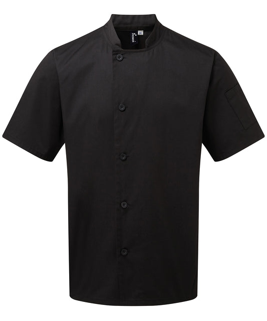 Pro Series Short Sleeve Chef Jacket – Durable & Professional