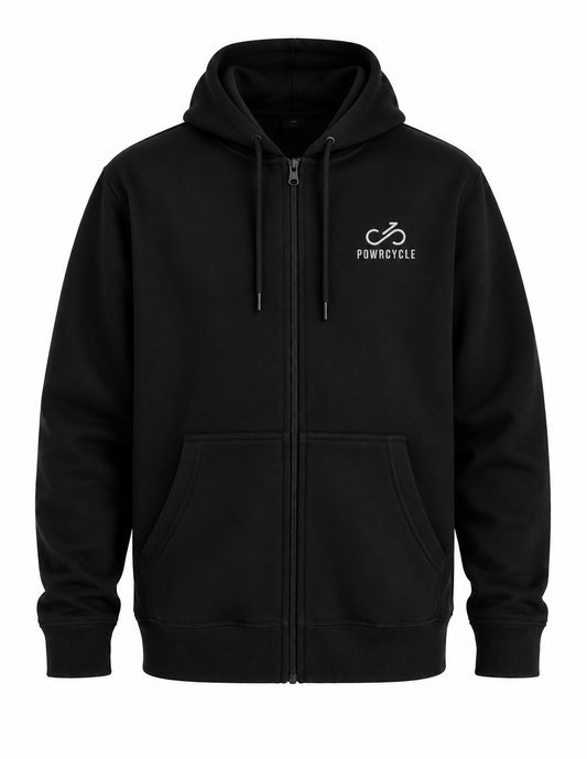 PowrCycle — Sweatshirt com Capuz e Fecho Oficial